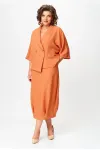 Костюм Кокетка и К 1287 терракотовый