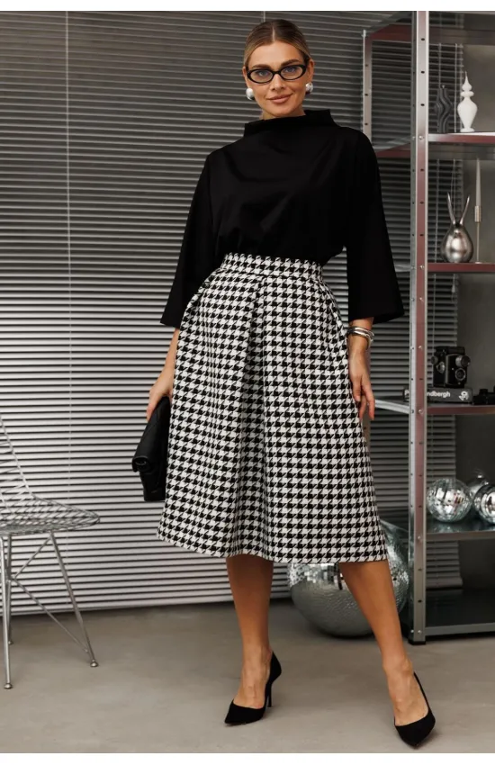 Костюм Anastasia 1285 черно-белый