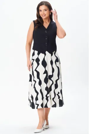 Костюм Карина Делюкс 1252black черный