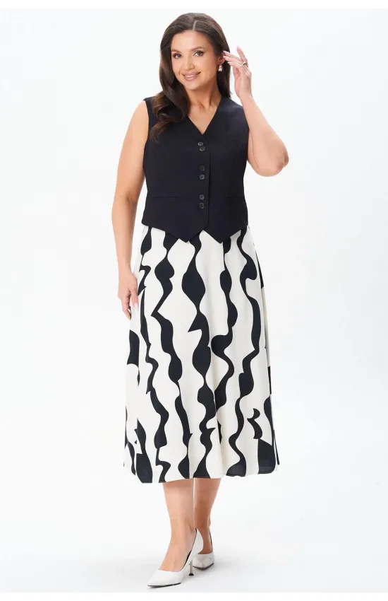 Костюм Карина Делюкс 1252black черный