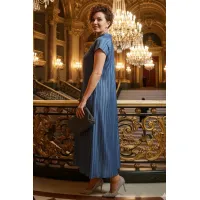 Костюм VITTORIA QUEEN 28513 синий Костюм VITTORIA QUEEN 28513 синий