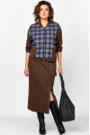 Костюм Lady Secret 25220 Клетка+ Шоколадный