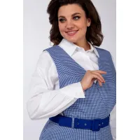 Костюм Vilena fashion белый+зеленый