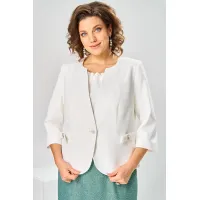 Костюм Romanovich 3-2697 белый/зелень