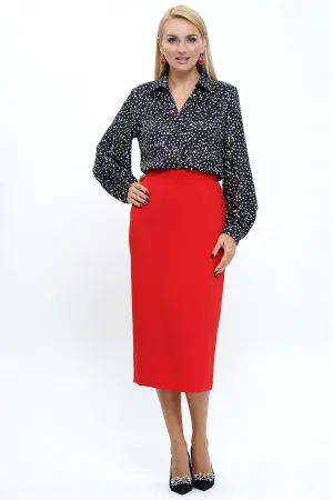 Костюм Alani 2248 красный с черно-белым