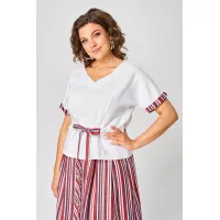 Костюм 2225 красная полоска