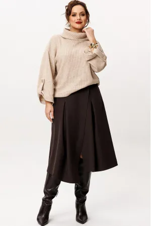 Костюм Лиона-Стиль 964 карамель+горький шоколад