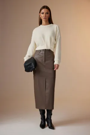 Костюм N.O.W 1630 Молочный, Коричневый