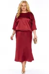 Костюм 2449/1 бордо Костюм 2449/1 бордо