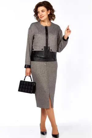 Костюм BAGIRA 1061 Черный+серый