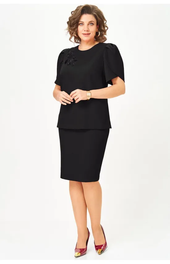 Костюм Vilena fashion 1143 черный