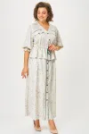 Костюм Svetlana Style 2133 молочный+принт