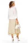Костюм Anastasia 1322 белый+цветы