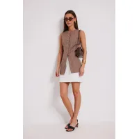 Костюм N.O.W 1578 кофейный, молочный