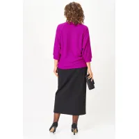 Костюм Michel Chic 1407 пурпурный+черный