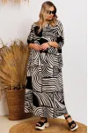 Костюм Anastasia 1247 бежево-черный