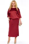 Костюм 2449/1 бордо Костюм 2449/1 бордо