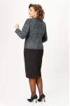 Костюм Anastasia MAK 544с серый+черный Костюм Anastasia MAK 544с серый+черный