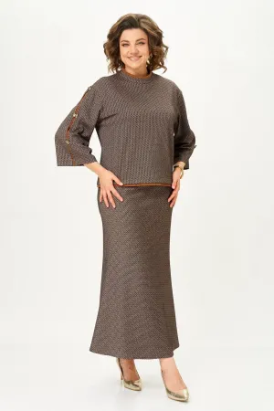Костюм Svetlana Style 2350 коричневый