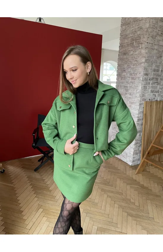 Костюм PUR PUR 11-042 зеленый