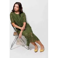 Костюм MisLana 1307 зеленый