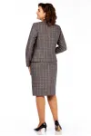 Костюм LaKona 11711 графит в клетку
