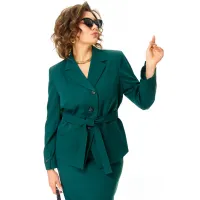 Костюм Карина Делюкс М-1373 изумрудный