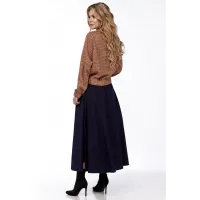 Костюм Милора-стиль коричневый+черный