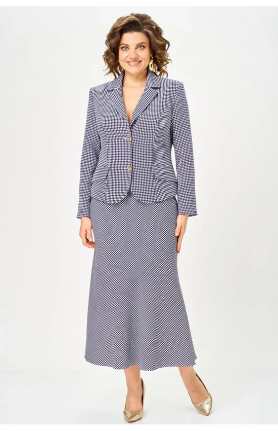 Костюм Svetlana Style 2331 синий_узор