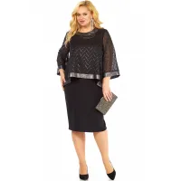 Костюм BAGIRA 1005 черно-серый