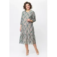 Костюм BAGIRA 936 сине-зеленый оттенок+беж