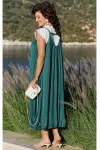 Костюм VITTORIA QUEEN 24053-1 бутылочный + белый
