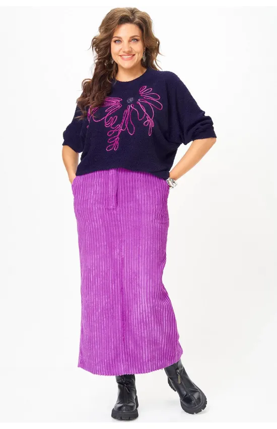 Костюм Michel Chic 1442 синий+пурпурный