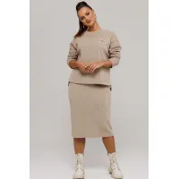 Костюм Галеан Cтиль 990 бежевый Костюм Галеан Cтиль 990 бежевый