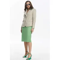 Костюм Angelina 916 бежевый+зеленый