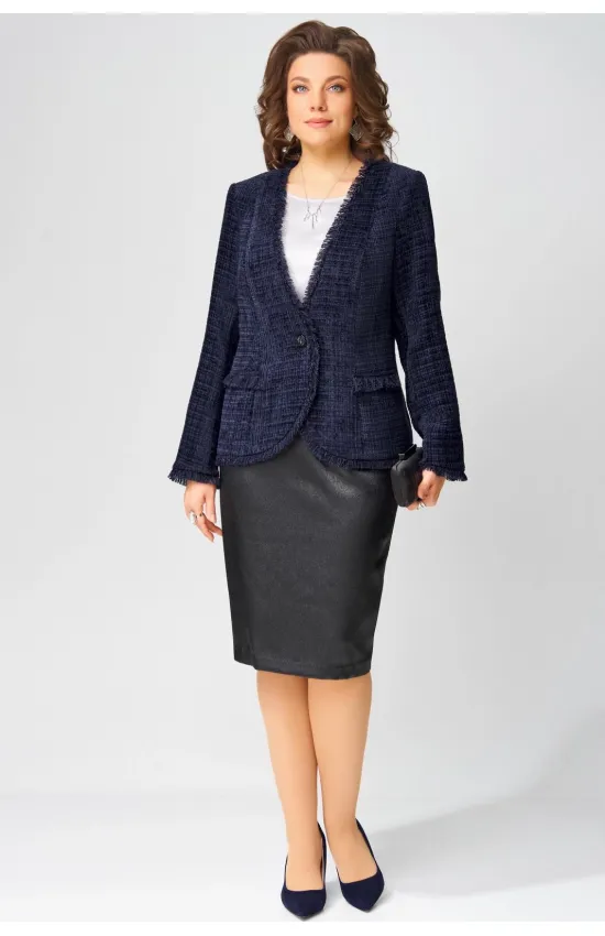 Костюм FITA 4053 Яника черно-синий