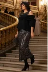 Костюм VITTORIA QUEEN 27283 серебристый, черный Костюм VITTORIA QUEEN 27283 серебристый, черный