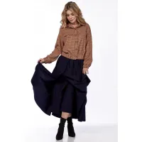 Костюм Милора-стиль коричневый+черный