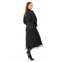 Костюм T&N 7721 черный с блеском.