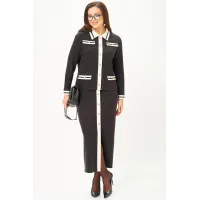 Костюм BAGIRA 1088 Графит+молоко