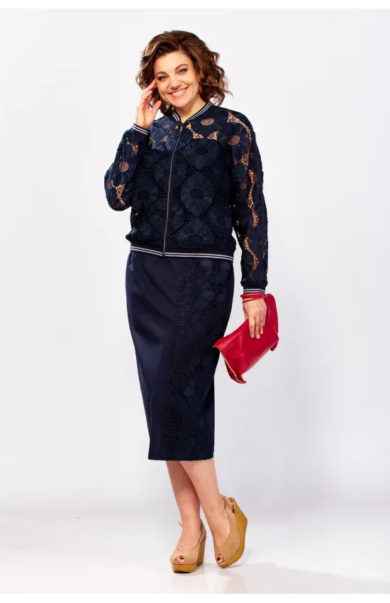 Костюм Mira Fashion 5684 темно-синий
