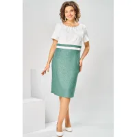 Костюм Romanovich 3-2697 белый/зелень