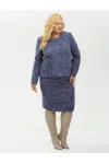 Костюм YOUR SIZE 2266/164 Синий с добавлением бежевых нитей