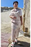 Костюм VITTORIA QUEEN 25563 перламутровый бежевый