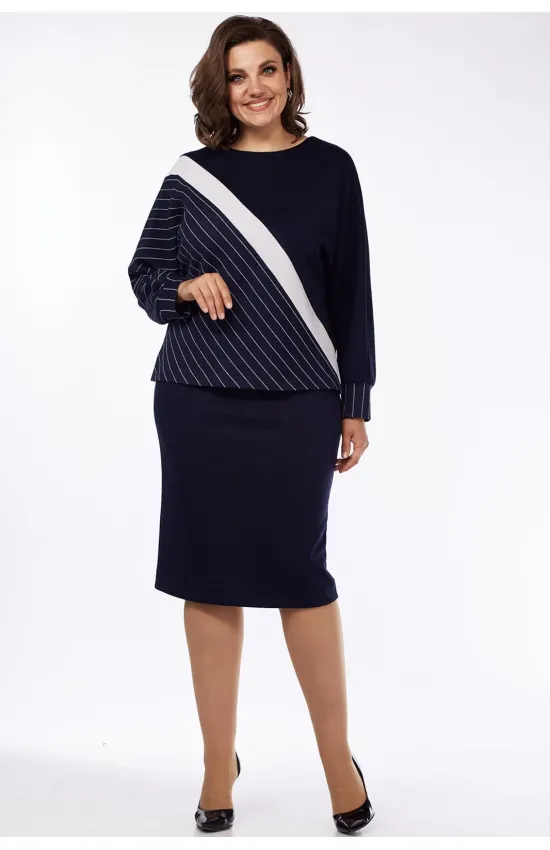 Костюм Lady Style Classic 2663 Темно-синий