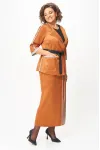 Костюм Michel Chic 1388-1 рыжий Костюм Michel Chic 1388-1 рыжий