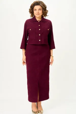 Костюм Svetlana Style 2352 бордовый