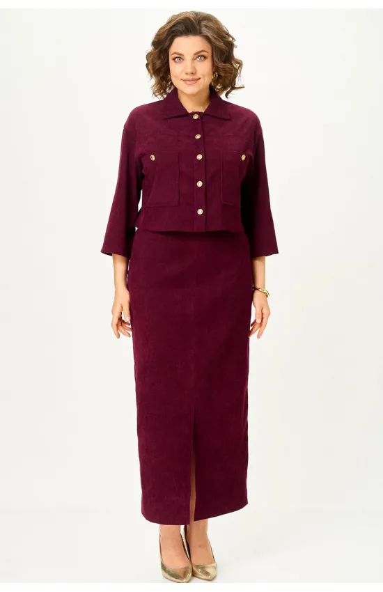 Костюм Svetlana Style 2352 бордовый