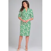 Костюм LeNata 22312 зеленые цветы Костюм LeNata 22312 зеленые цветы