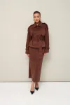 Костюм PUR PUR 11-411 Горький шоколад Костюм PUR PUR 11-411 Горький шоколад